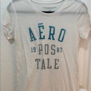 White Aeropostale tshirt
